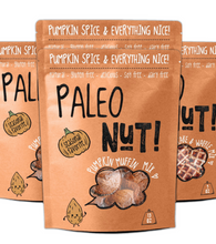Load image into Gallery viewer, gluten free pumpkin spice pancake and waffle mix from Paleo Nut