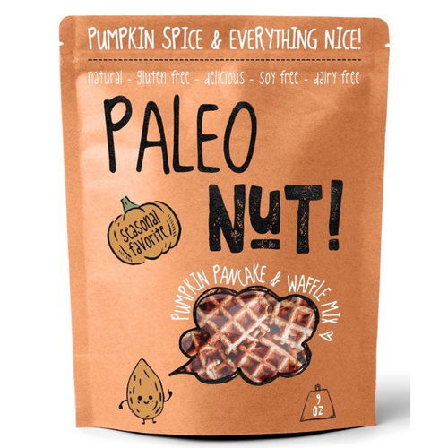 gluten free paleo pumpkin spice pancake and waffle mix by Paleo Nut